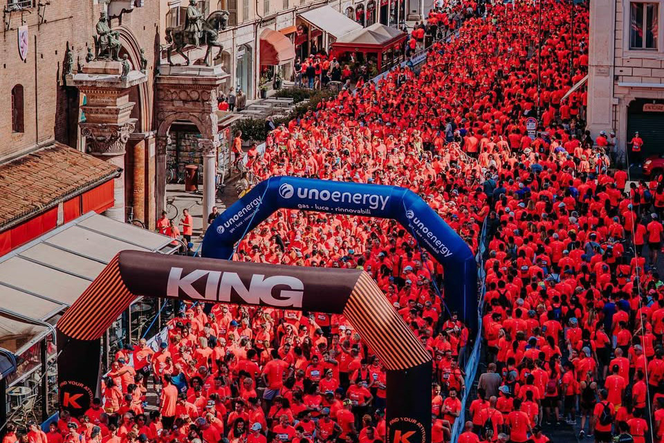 Partecipanti StraFerrara in corsa