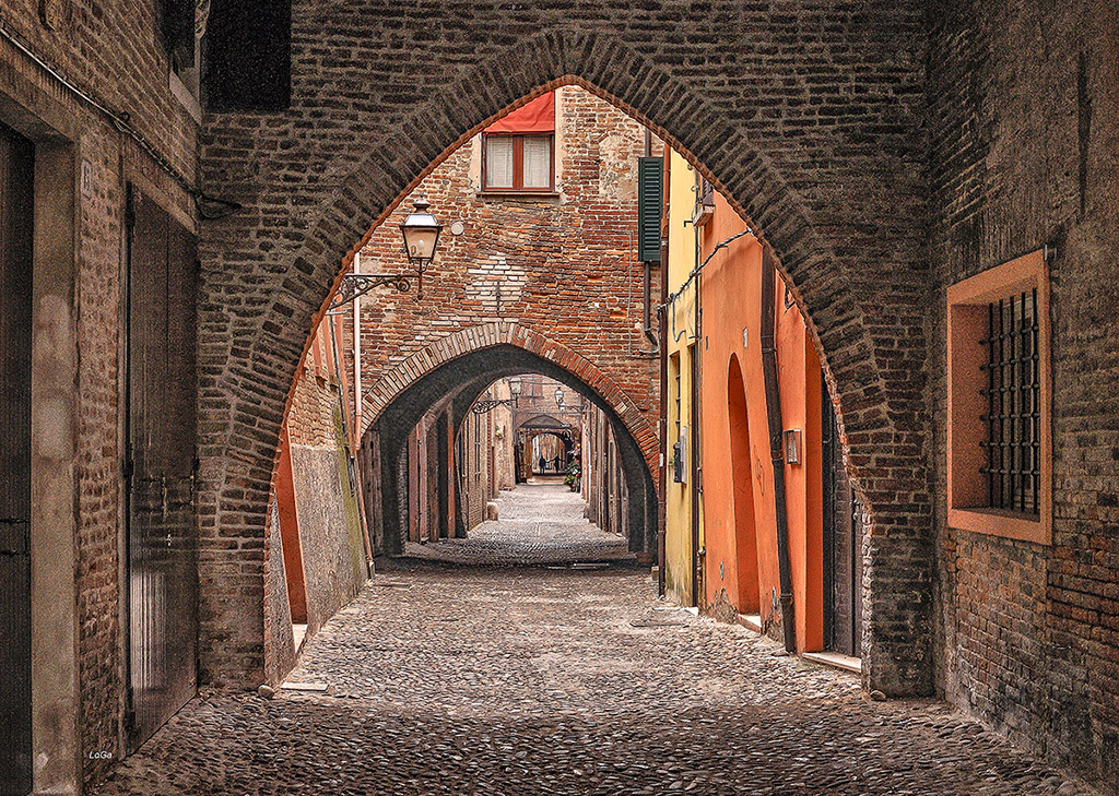 Via delle Volte a Ferrara